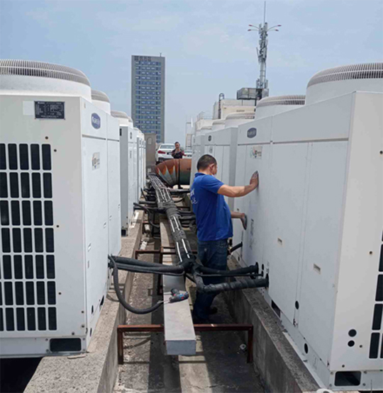 平山中央空调制热和不制冷系统维修方法